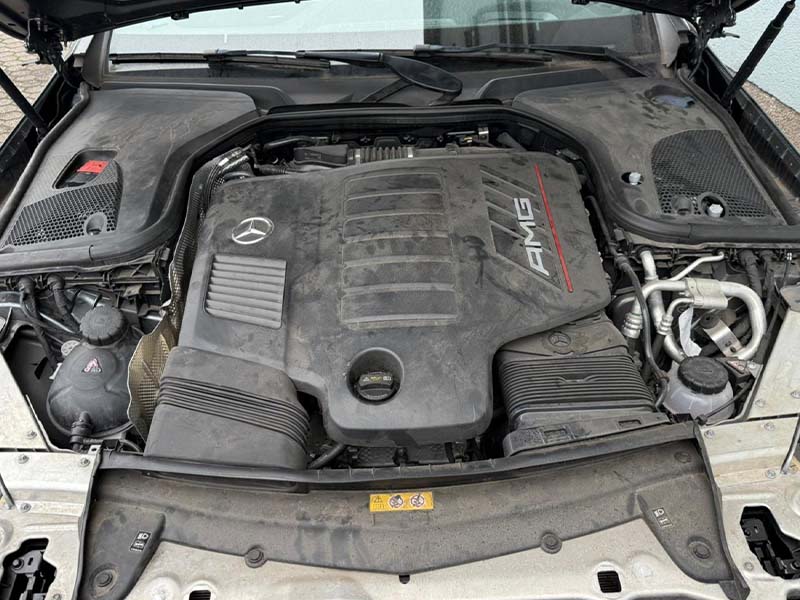 Motorreinigung vorher